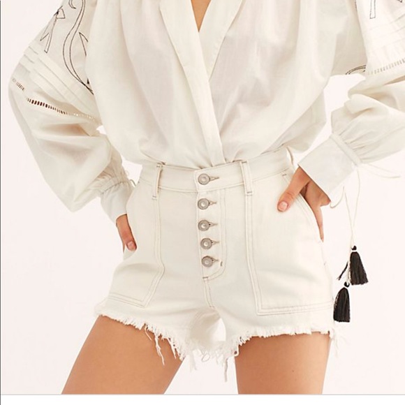 Free People Pants - Free People Jessie High waisted Shorts